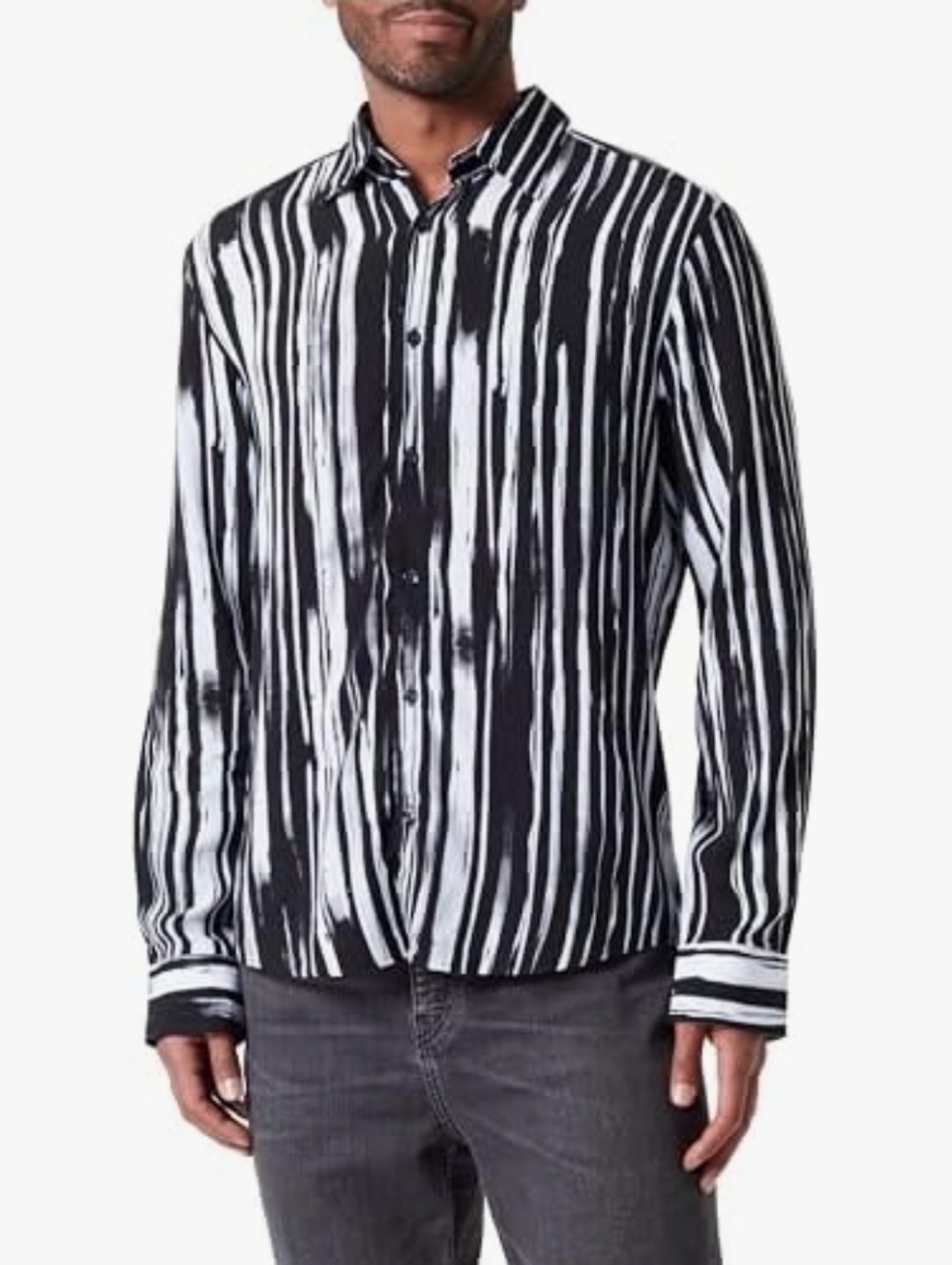 Hugo Casual Slim Ermo Striped Shirt Small